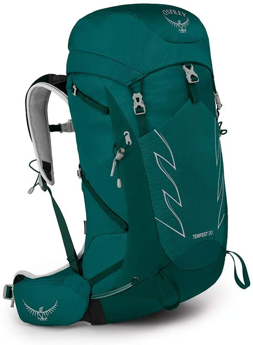 Osprey Tempest 30 Women's Hiking Backpack Jasper Green, X-Small/Small