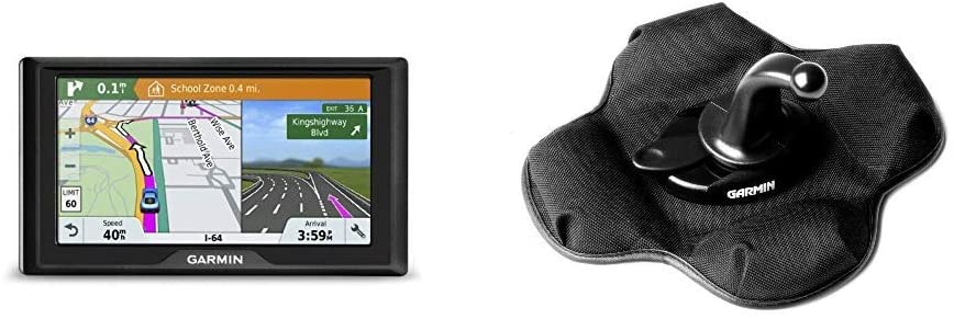 Garmin Drive 51 USA+CAN LM GPS Navigator System with Lifetime Maps, Spoken Turn-By-Turn Directions, Direct Access, Driver Alerts