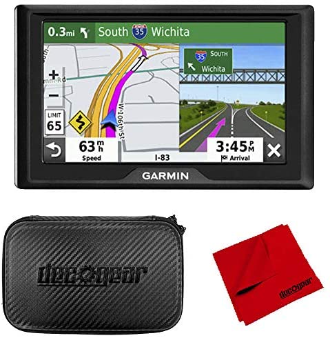 Garmin Drive 52 5" GPS Navigator and 7" EVA Case Bundle (2019 Model)