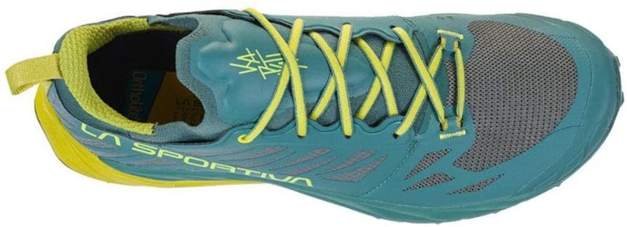 La Sportiva Men's Kaptiva Trail Running Shoe - Color: Pine/Kiwi (Regular Width) - Size: 9 Green/Green