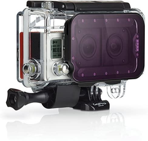 GoPro Camera ADV3M-301 HERO3+ Dive Filter for Dual HERO System (Magenta)