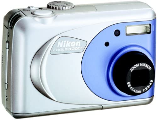 Nikon Coolpix 2000 2MP Digital Camera w/ 3x Optical Zoom
