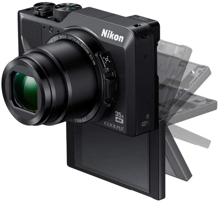 Nikon COOLPIX A1000 Compact Digital Camera 4K Video with 32GB Card and Accessory Bundle (3 Items)