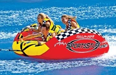 SportsStuff Half Pipe Frantic Towable Ski Tube 3-Person