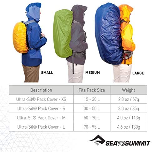 Sea to Summit Ultra-SIL Pack Cover (Forest Green, Medium)