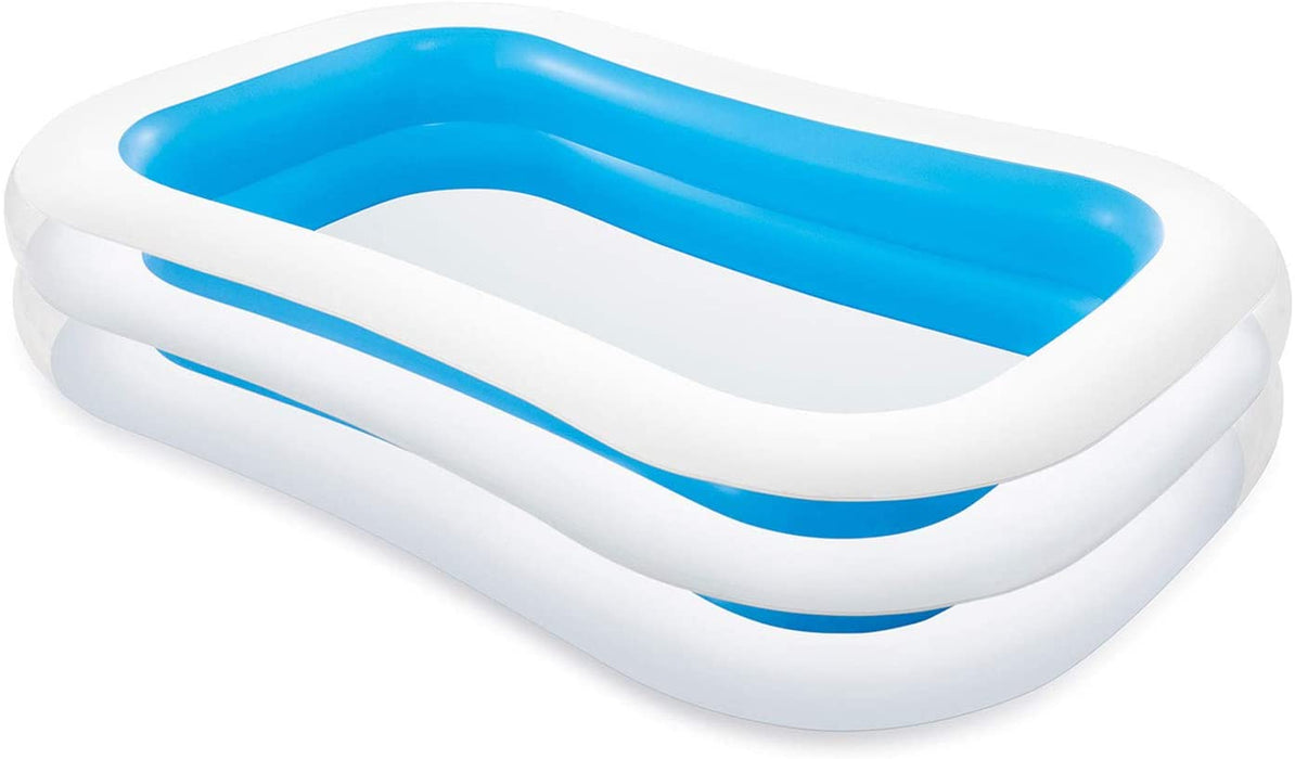 Intex Swim Center 103in x 69in x 22in Outdoor Inflatable Swimming Pool (2 Pack)