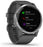 Garmin 010-02174-11 Vivoactive 4 Smartwatch Black/Stainless Bundle w 1 Year Extended Warranty