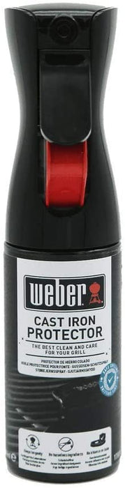 Weber 17889 Cast Iron Protector, Black