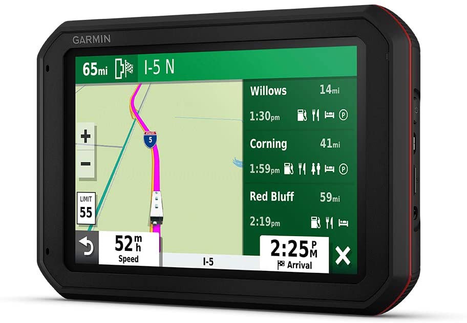 Garmin RV 785 & Traffic, Advanced GPS Navigator for RVs with Built-in Dash Cam, High-res 7" Touch Display