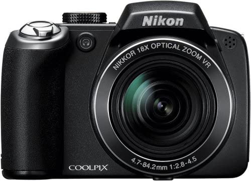 Nikon Coolpix P80 10.1MP Digital Camera with 18x Wide Angle Optical Vibration Reduction Zoom (Black)