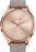 Garmin Vivomove HR Premium Rose Gold w/Gray Suede Band + Extra Band Granite Blue (010-01850-19) with 1 Year Extended Warranty