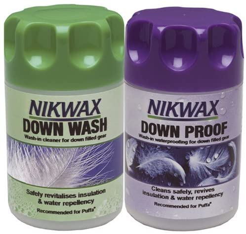 Nikwax Down Wash Direct/Down Proof Twin Pack, 300ml