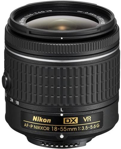 Nikon D7500 20.9 MP DSLR Camera Video Kit with AF-P DX NIKKOR 18-55mm f/3.5-5.6G VR Lens + LED Light + 32GB Memory + Filters + Macros + Deluxe Bag + Professional Accessories