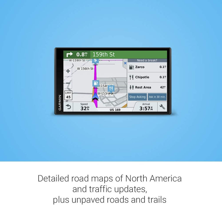 Garmin Drivetrack 71- in-Vehicle Dog Tracking and GPS Navigator, 010-01982-00