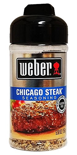 Weber Chicago Steak Seasoning, 5.5 oz (Pack of 4)