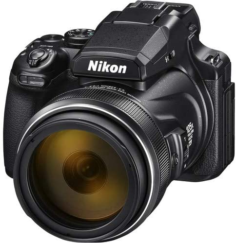 Nikon COOLPIX P1000 Digital Camera (26522) Professional Bundle W/Bag, Extra Battery, LED Light, Mic, Filters, Tripod, Monitor and More - (International Model)