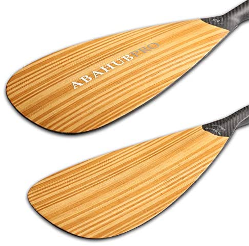 Abahub Carbon Fiber SUP Paddle 3-Piece Adjustable Stand Up Paddle Carbon Shaft & Black/Blue/Yellow