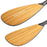 Abahub Carbon Fiber SUP Paddle 3-Piece Adjustable Stand Up Paddle Carbon Shaft & Black/Blue/Yellow
