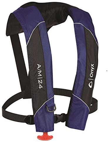 ABSOLUTE OUTDOOR Onyx A/M-24 Automatic/Manual Inflatable Life Jacket