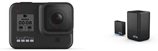 GoPro HERO8 Black - Waterproof Action Camera with Touch Screen 4K Ultra HD Video 12MP Photos 1080p Live Streaming Stabilization