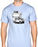 YETI Adventure Vehicle T-Shirt Short Sleeve Carolina Blue Small