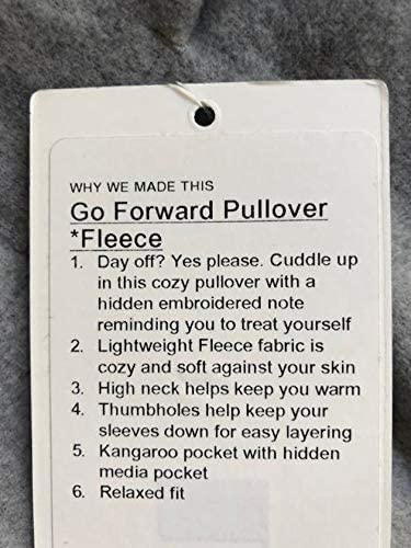 Lululemon GO Forward Pullover Fleece - HCOR (Heathered Grey)