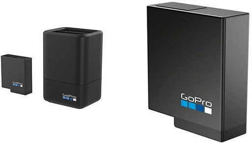 GoPro Dual Battery Charger + Battery (HERO6 Black/HERO5 Black) and GoPro Rechargeable Battery
