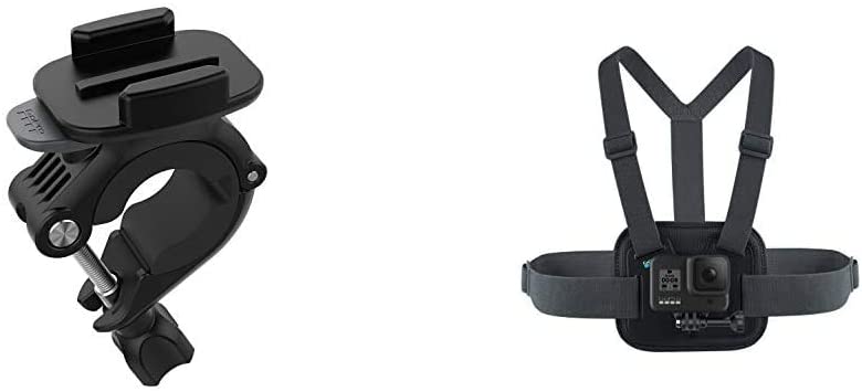 GoPro Performance Chest Mount (GoPro Official Mount) &  Handlebar/Seatpost/Pole Mount (GoPro Official Mount)