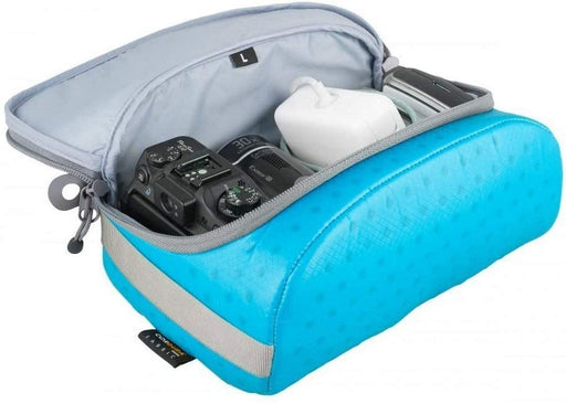 Sea To Summit Travelling Light Padded Soft Cell - Pacific Blue Small