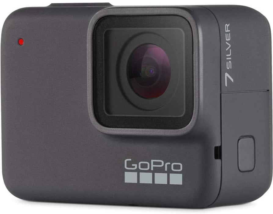 GoPro HERO7 Silver - 128GB Memory Card - Memory Card Wallet + Card Reader - Microfiber Cloth - Cleaning kit + More