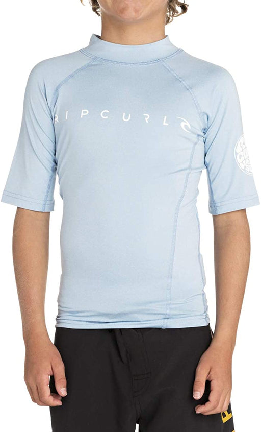 Rip Curl Boys Dawn Patrol Short Sleeve Rash Guard