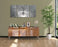 Statements2000 Silver Modern Metal Wall Art Sculpture by Jon Allen - Multi Panel Tryptych Home Décor, Vortex 3P