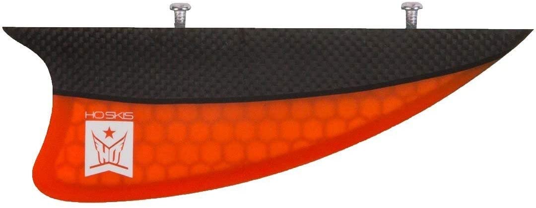 HO 2017 Orange Carbon Water Ski Fin w/Screws