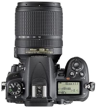 Nikon D7000 16.2MP DX-Format CMOS Digital SLR Camera with 18-140mm f/3.5-5.6G ED VR AF-S DX NIKKOR Zoom Lens, Black