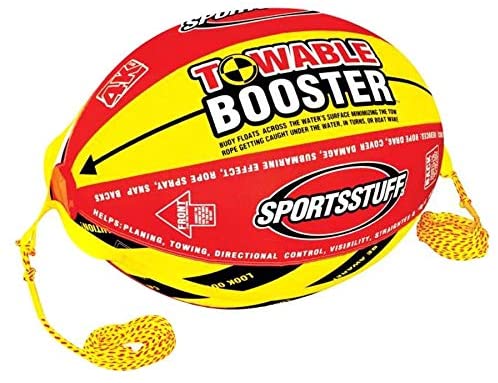 SportsStuff Inflatable Big Mable Double Rider Towable Tube & Ball Towing System