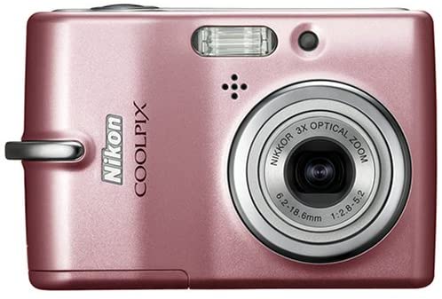 Nikon Coolpix L10 5.0MP 3x Zoom Digital Camera (Pink) in Kuwait