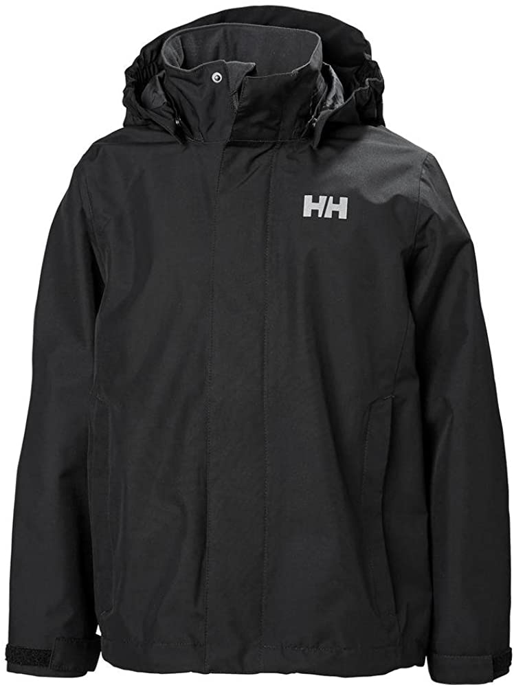 Helly-Hansen unisex-child Seven J Jacket Waterproof Windproof Breathable Rain Coat Jacket