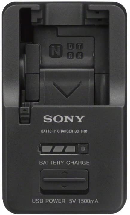 Sony BCTRX  Battery Charger for X/G/N/D/T/R and K Series Batteries (Black)
