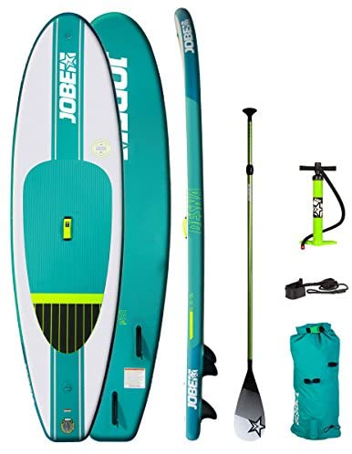 Jobe 2018 Aero Desna Inflatable Stand Up Paddle Board 10'0 x 32 INC Paddle, Backpack, Pump & Leash