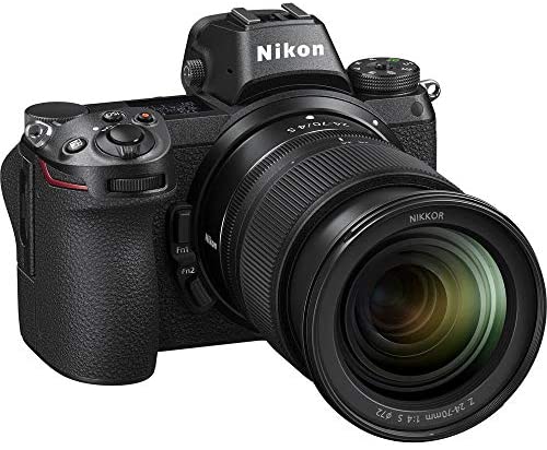 Nikon Z6 Mirrorless Camera with 24-70mm f/4 S Lens and Mount Adapter FTZ