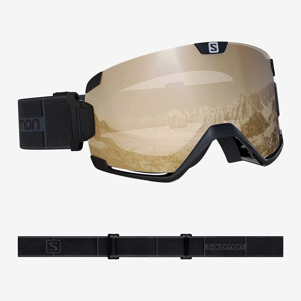 Salomon Cosmic Access Black Snow Goggles - One Size Fits All ...