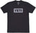 YETI Logo Badge Short Sleeve T-Shirt, Black/Gray, Small