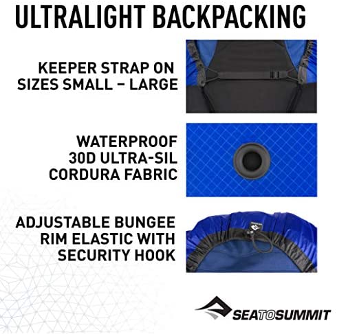 Sea to Summit Ultra-SIL Pack Cover (Forest Green, Medium)