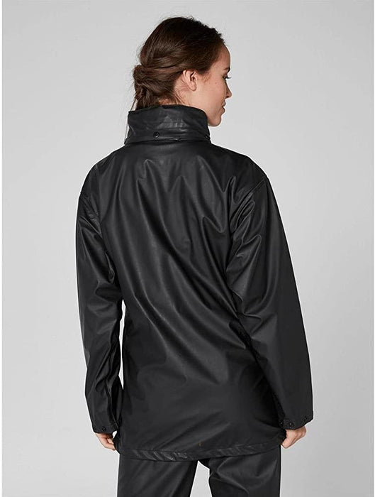 Helly Hansen Women's Voss Windproof Waterproof Rain Coat Jacket with Stowable Hood