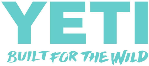 YETI Built for The Wild Window Decal