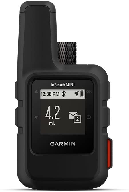 Garmin InReach Mini, Lightweight and Compact Satellite Communicator, Black & Backpack Tether Accessory for Garmin Devices