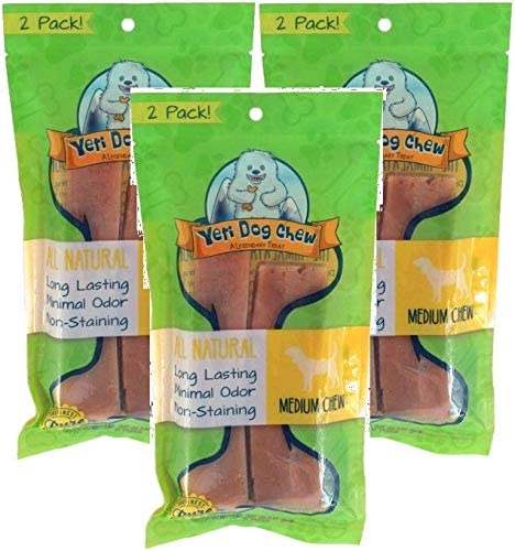 YETI Dog Chews, Medium, 2 per Pack