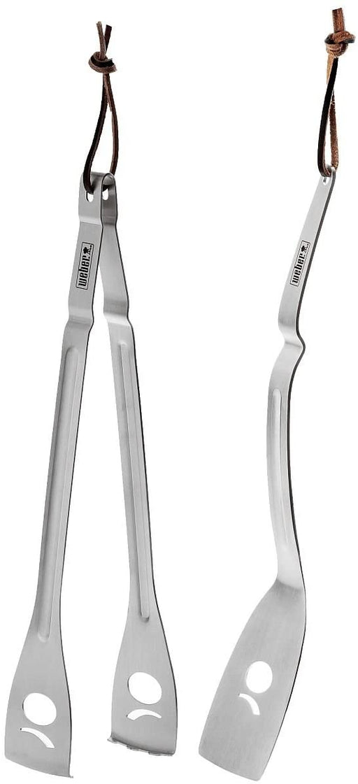 Weber 6515 Q Stainless Steel 2-Piece Tool Set