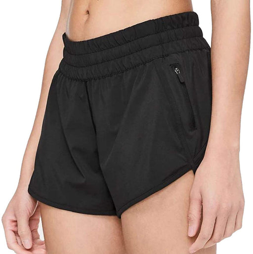 Lululemon Traker Short V4" Black Run Train Size 8