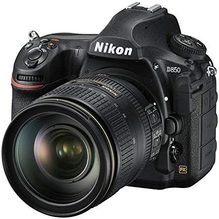 Nikon D850 FX-Format Digital SLR Camera Body w/AF-S NIKKOR 24-120mm F/4G ED VR Lens (International Model)